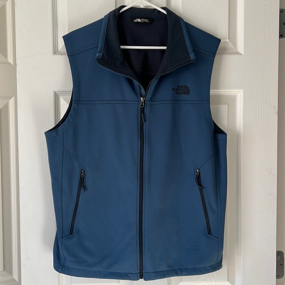 The North Face Windwall Blue Vest